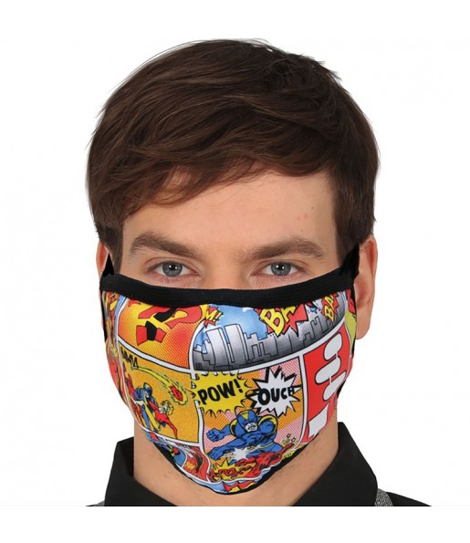 Masque de protection Bande Dessinée pour adultes