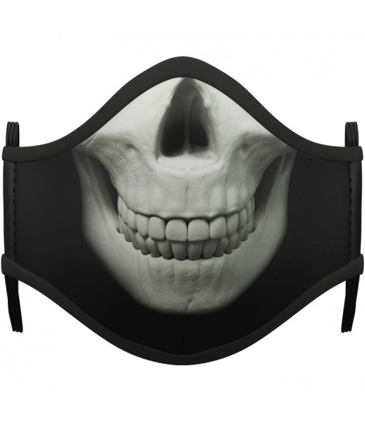 Masque de protection Squelette Zombie pour adultes