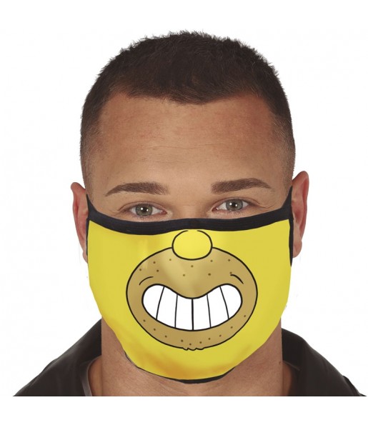 Masque de protection Homer Simpson pour adultes