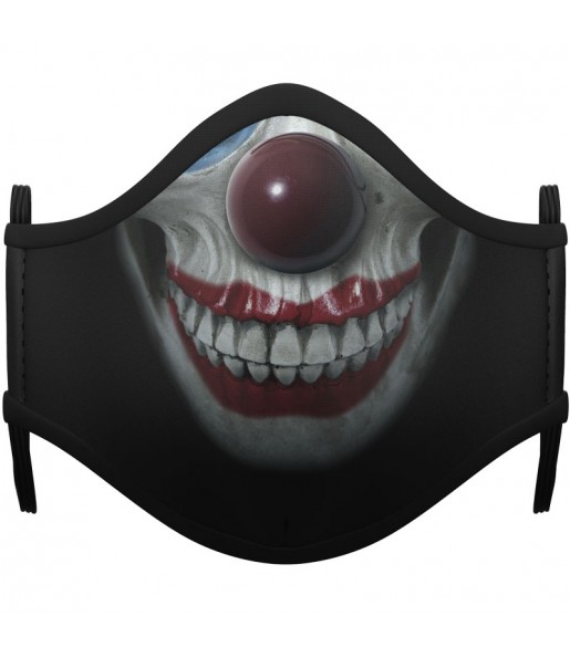 Masque de protection Clown Diabolique pour adultes