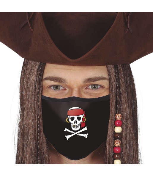 Masque de protection Pirate pour adultes