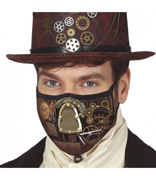 Masque de protection Steampunk pour adultes