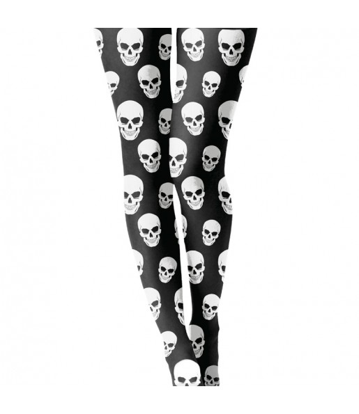 Collants crânes pour femmes pour compléter vos costumes térrifiants