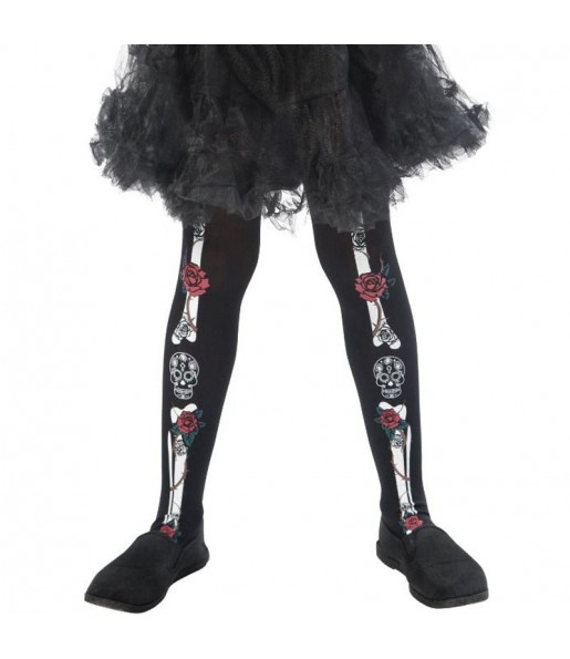 Collants Catrina pour enfants pour compléter vos costumes térrifiants