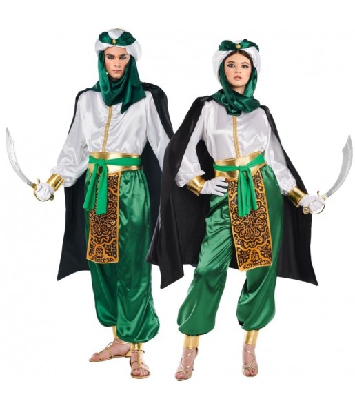 Costumes Bédouins arabes de luxe pour se déguiser à duo