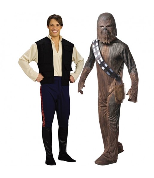 Déguisements Chewbacca et Han Solo
