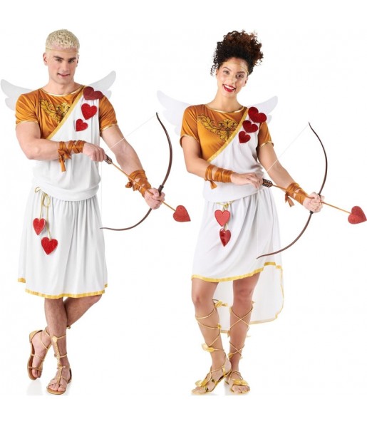 Costumes Dieu et déesse Cupidon pour se déguiser à duo