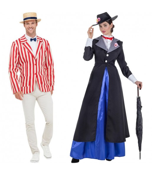 Déguisements Wert et Mary Poppins 