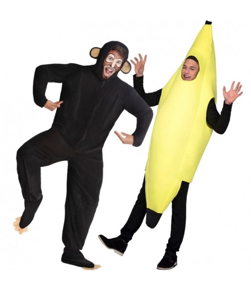 Déguisements Chimpanzé et Banane 