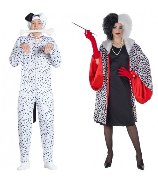 Déguisements Chien Dalmatien et Cruella de Vil