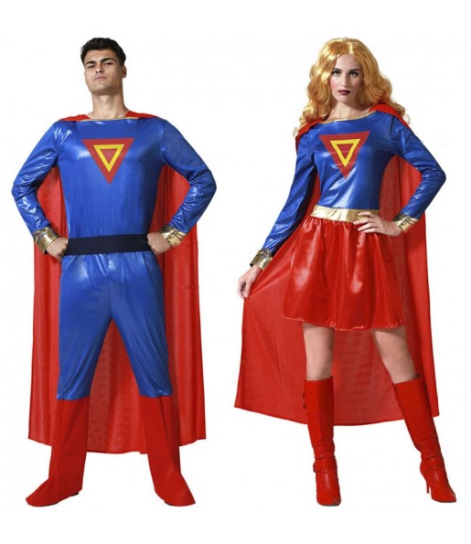 Costumes Super-héros classiques de bandes dessinées pour se déguiser à duo