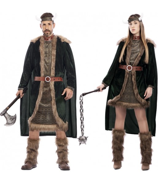 Costumes Vikings de luxe pour se déguiser à duo
