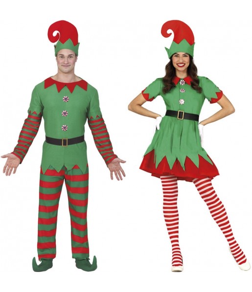 Déguisements Elfes du Père Noël