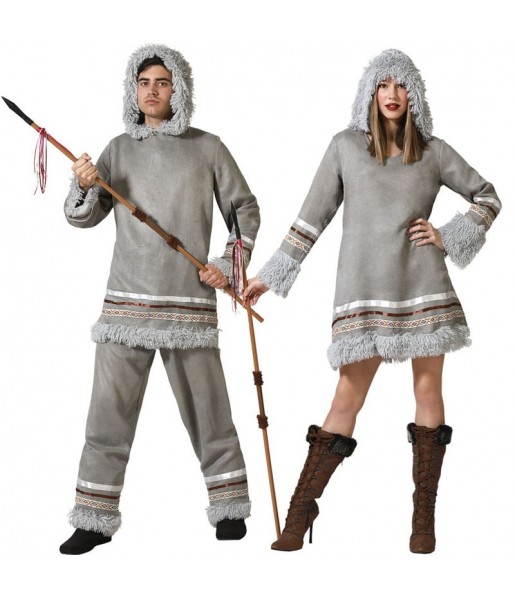 Costumes Esquimaux d'Alaska pour se déguiser à duo