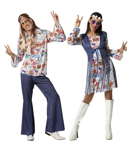 Déguisements Hippies Peace