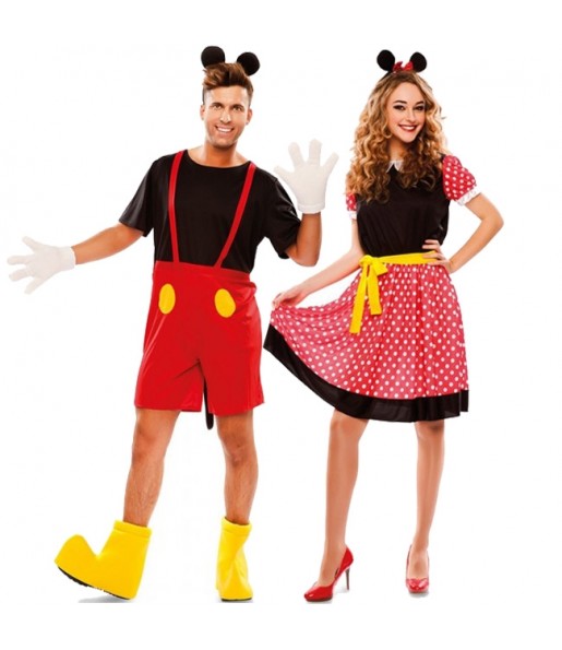 Déguisemens Mickey et Minnie Mouse