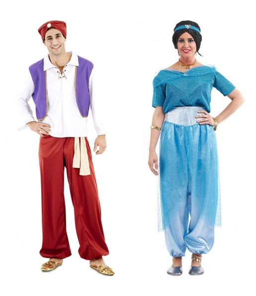 Déguisements Prince Aladdin et Princesse Jasmine