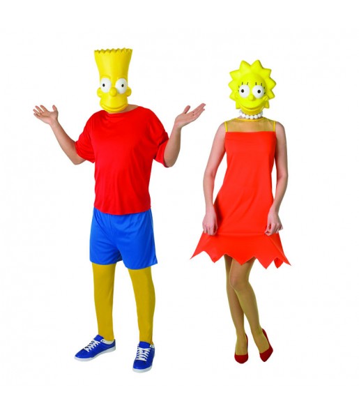 Déguisements The Simpsons™ - Bart et Lisa 