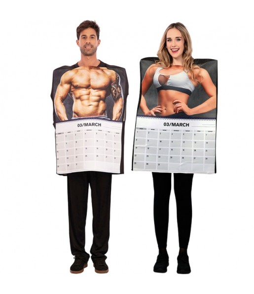 Costumes Calendriers sexy pour se déguiser à duo
