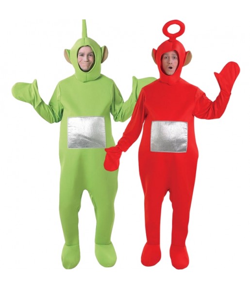 Costumes Teletubbies Dipsy et Po pour se déguiser à duo