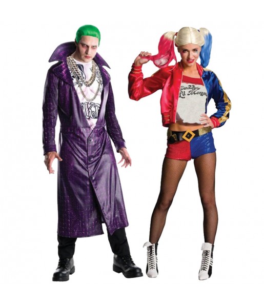 Déguisements Joker & Harley Quinn