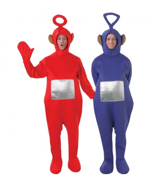 Costumes Les Télétubbies Po et Tinky Winky pour se déguiser à duo