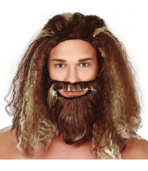 Perruque Aquaman avec barbe