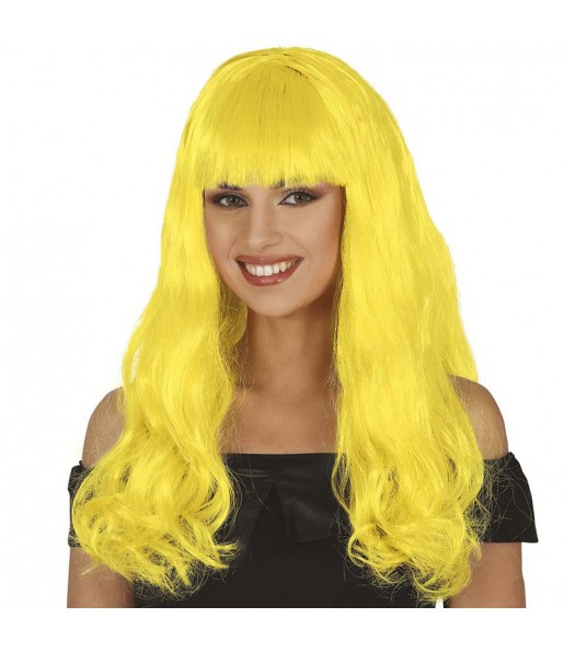 Perruque Barbie à crinière jaune pour compléter vos costumes