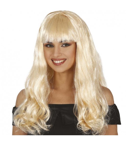 Perruque blonde Barbie pour compléter vos costumes