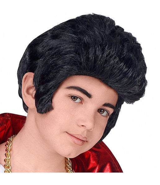 Perruque Elvis pour enfants pour compléter vos costumes