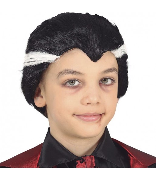 Perruque vampire pour enfants pour compléter vos costumes térrifiants