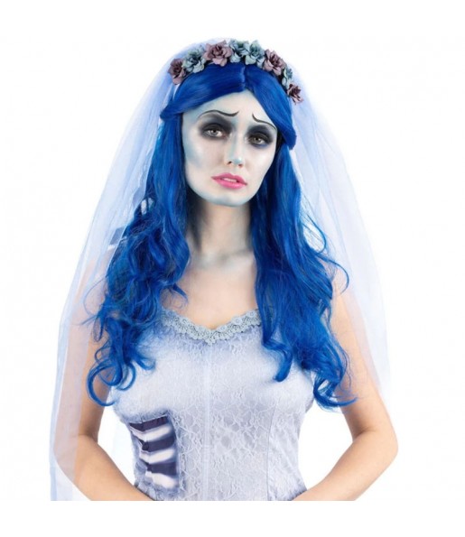 Perruque Emily Corpse Bride pour compléter vos costumes térrifiants