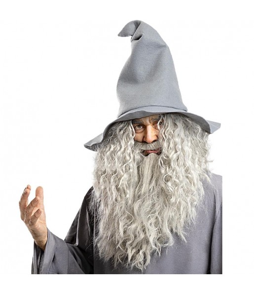 Perruque Gandalf du Seigneur des Anneaux pour adultes pour compléter vos costumes