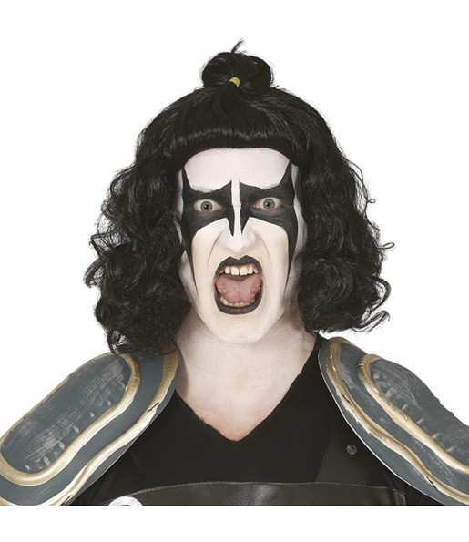 Perruque rocker de Kiss pour compléter vos costumes