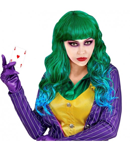 Perruque Villaine Joker pour compléter vos costumes térrifiants