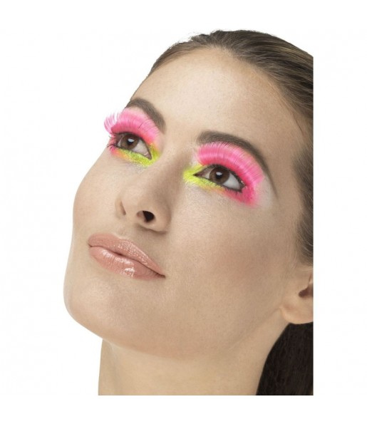 Faux cils Rose Fluo