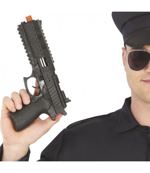 Pistolet de policier pour compléter vos costumes