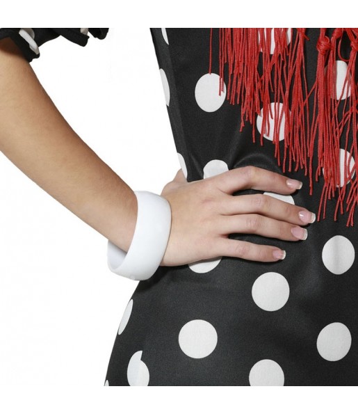 Bracelet blanc de sévillane pour compléter vos costumes