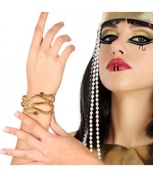 Bracelet serpent égyptien pour compléter vos costumes