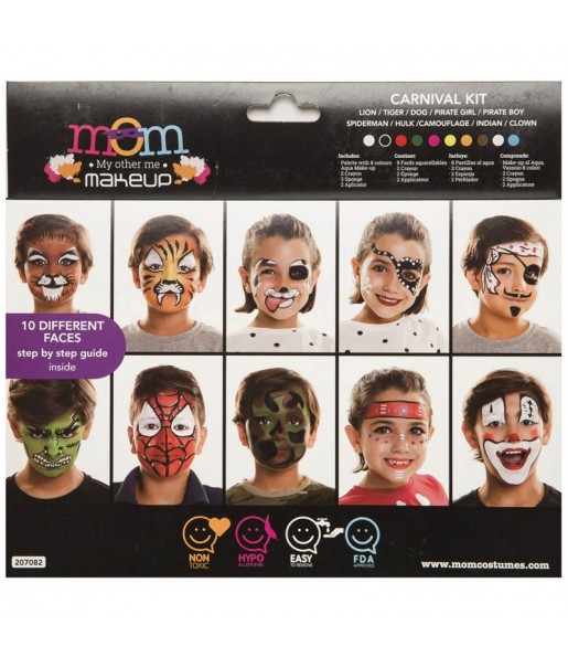 Kit maquillage Carnaval enfant