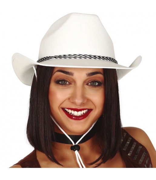 Chapeau de cow-boy Dallas pour compléter vos costumes
