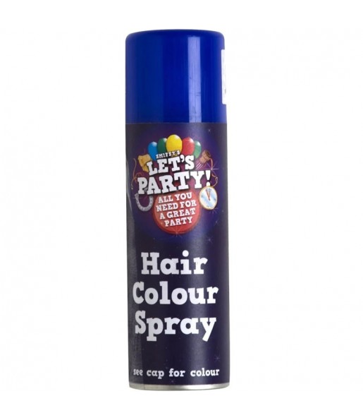 Spray bleu pour les cheveux pour compléter vos costumes
