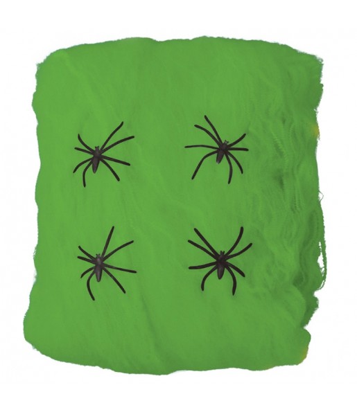 Toile d’araignée verte 60 grammes