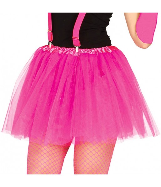 Jupe Tutu Fuchsia pas cher femme