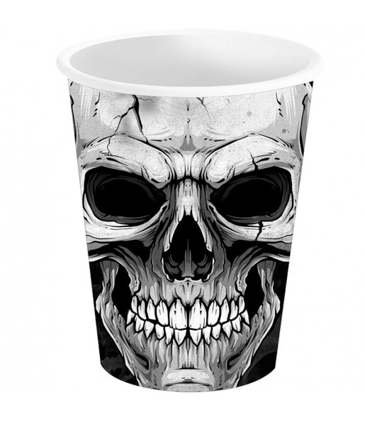 Verres Crânes pour la décoration Halloween