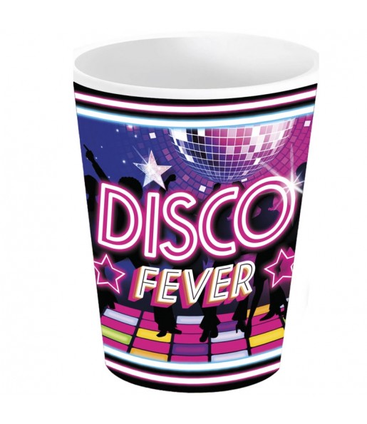 Vasos Disco Fever para completar la decoración de tu fiesta temática