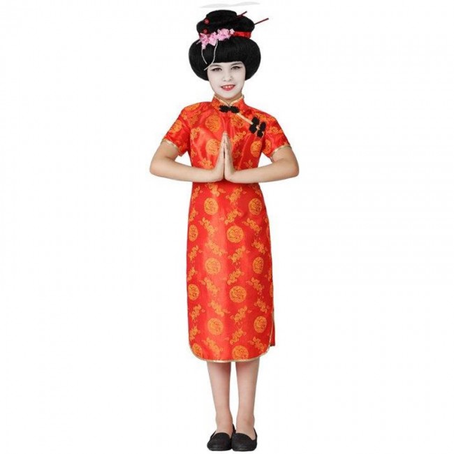Deguisement chinois sale fille