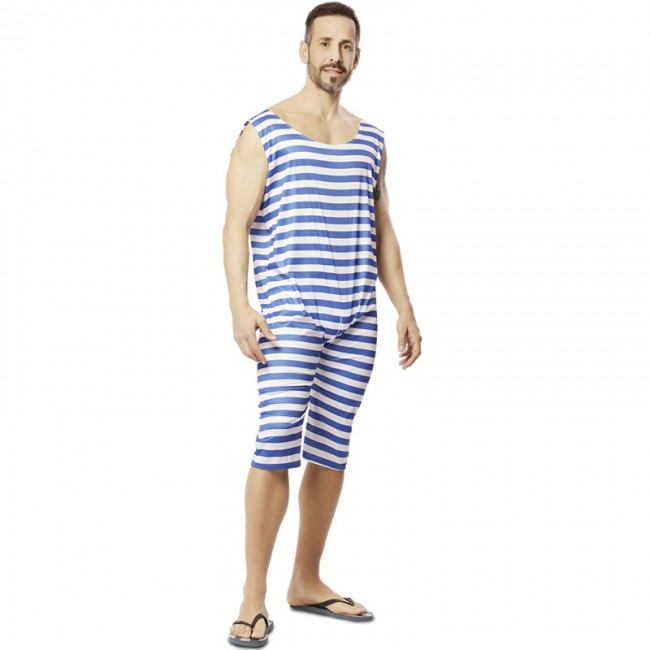 Maillot de top bain retro homme