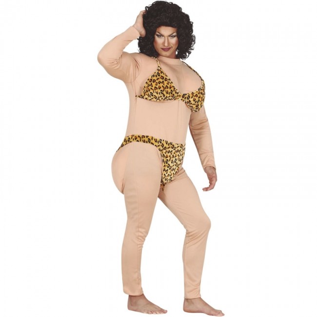 Man print swimsuit deals