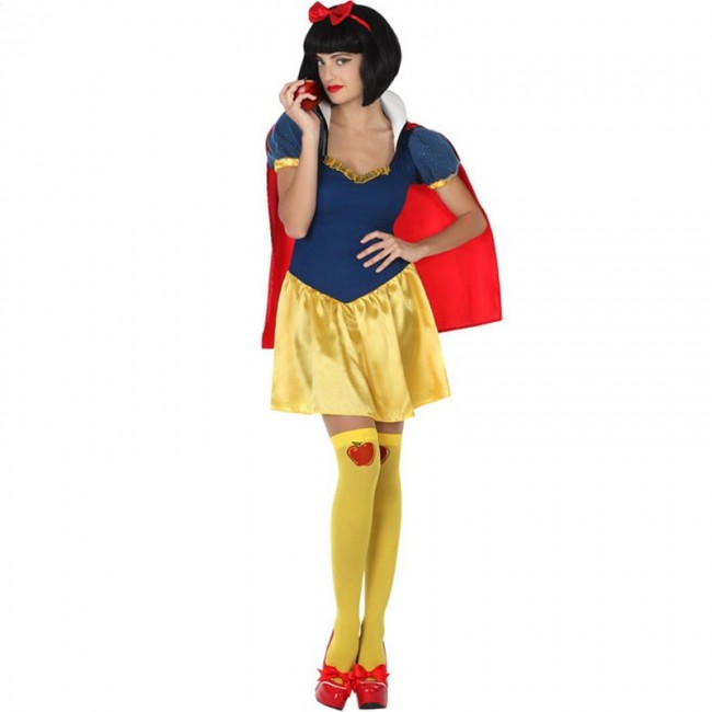 Hoqueton et nœud Cape de Conte de fées pour Se déguiser Costume Conte de fées NET TOYS Cape et Bandeau Blanche-Neige 